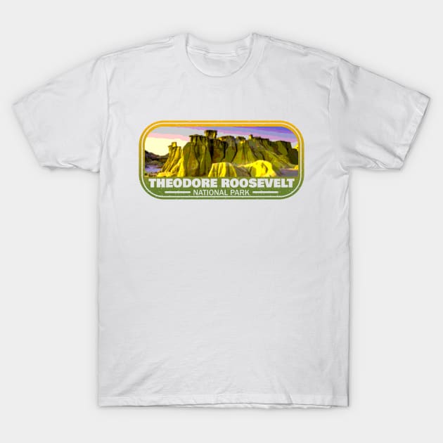 Theodore Roosevelt National Park, America T-Shirt by Jahmar Anderson